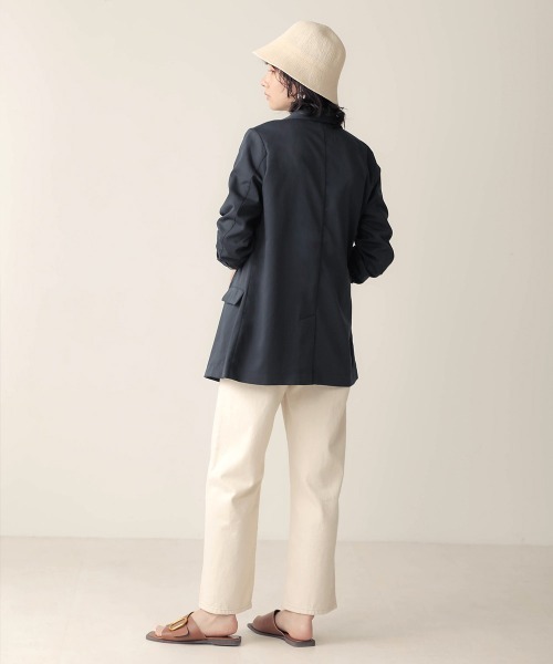 Bab(バブ)の「【WEB限定】ダブルブレストジャケット(テーラードジャケット・レディース・ブルー/モカ/ベージュ・38)」の12枚目の写真