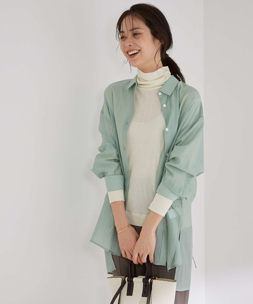 ROPE'（ロペ）の「【ドラマ着用】【洗える】3WAYバックスリットシアー