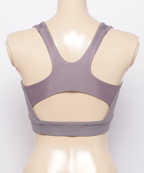 NIKE（ナイキ）の「ナイキ NIKE ナイキ ウィメンズ スウッシュ TEXTURED ブラ P（ブラジャー・レディース・ラベンダー/ブラック・M/L/S）」の7枚目の写真