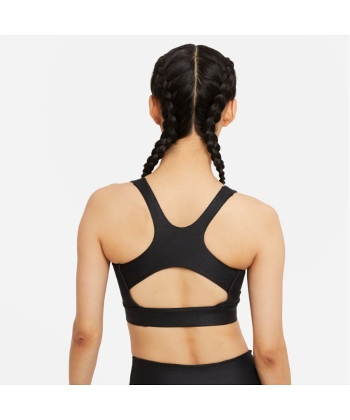 NIKE（ナイキ）の「ナイキ NIKE ナイキ ウィメンズ スウッシュ TEXTURED ブラ P（ブラジャー・レディース・ラベンダー/ブラック・M/L/S）」の4枚目の写真