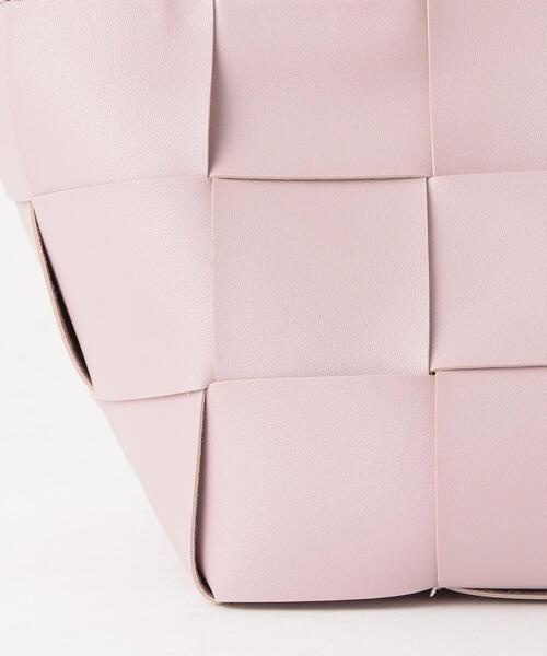 THE STATION STORE(ザ ステーション ストア)の「<closet story>アミコミ ミニ 2WAY トートバッグ(トートバッグ・レディース・ライトピンク/ライトグレー・FREE)」の5枚目の写真