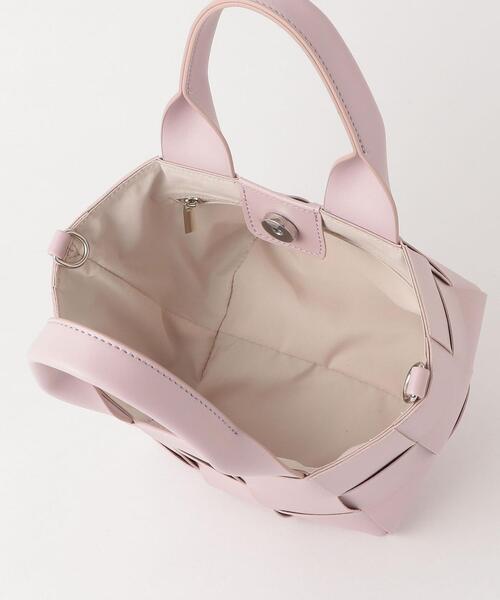 THE STATION STORE(ザ ステーション ストア)の「<closet story>アミコミ ミニ 2WAY トートバッグ(トートバッグ・レディース・ライトピンク/ライトグレー・FREE)」の8枚目の写真