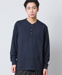 L.L.Bean（エルエルビーン）の「ケアフリー・アンシュリンカブル・ティ、長袖 ヘンリー ジャパン・フィット（Tシャツ/カットソー）」