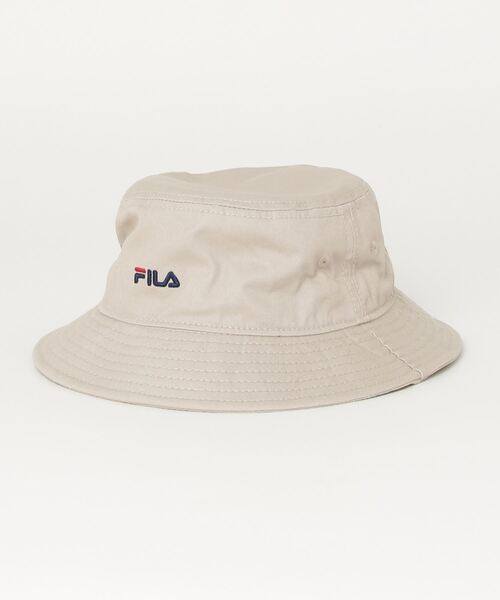 FILA リニアロゴ バケットハット 白 BIELLA ITALIA FILA リニアロゴ バケットハット 白 BIELLA ITALIA - メルカリ