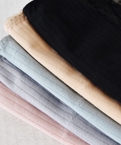 Lace Ladies(レースレディース)の「コットンリブ サイドレース サニタリーショーツ(ショーツ・レディース・ピンク/ブラック/グレー/グリーン/ベージュ・L/XL/M)」の20枚目の写真