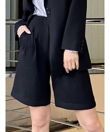 ハイウエストハーフパンツ