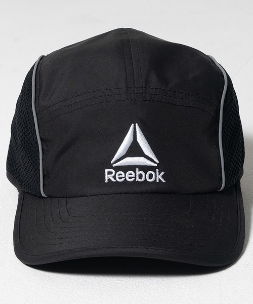 Reebok（リーボック）の「【Reebok/リーボック】ロゴ刺繍 ランニングキャップ/メッシュキャップ（キャップ・メンズ・ホワイト/ブラック/ネイビー・FREE）」の4枚目の写真
