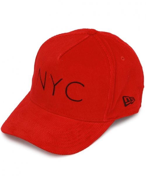BEAUTY&YOUTH UNITED ARROWS(ビューティーアンドユースユナイテッドアローズ)の「<NEW ERA> NYC CORDUROY/キャップ(キャップ・メンズ・ネイビー/ブラック/ブラウン/レッド・ONESIZE)」の1枚目の写真