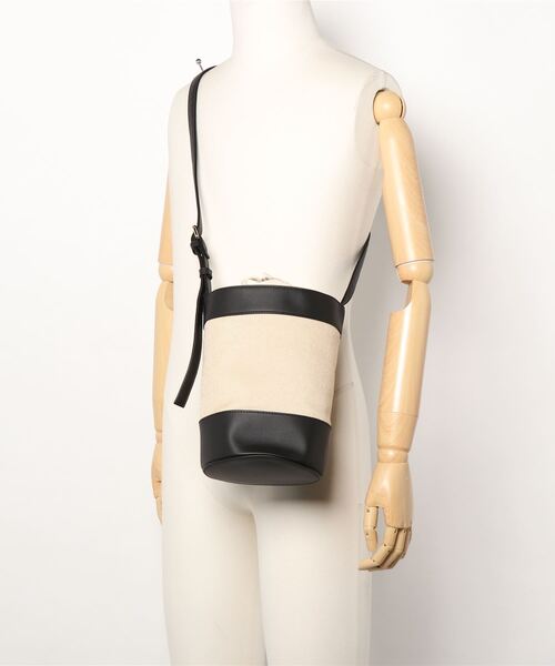 HONEYSUCKLE ROSE（ハニーサックルローズ）の「【HONEYSUCKLE ROSE】雑材ショルダー（ショルダーバッグ・レディース・ブラック/グリーン・ONE SIZE）」の5枚目の写真