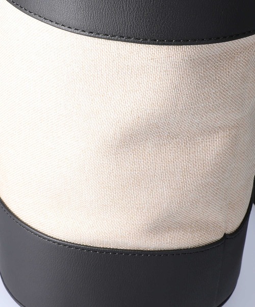 HONEYSUCKLE ROSE（ハニーサックルローズ）の「【HONEYSUCKLE ROSE】雑材ショルダー（ショルダーバッグ・レディース・ブラック/グリーン・ONE SIZE）」の8枚目の写真