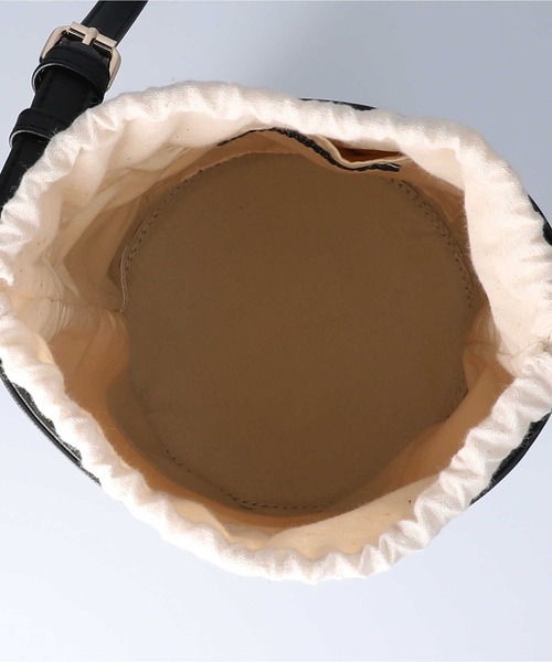 HONEYSUCKLE ROSE（ハニーサックルローズ）の「【HONEYSUCKLE ROSE】雑材ショルダー（ショルダーバッグ・レディース・ブラック/グリーン・ONE SIZE）」の11枚目の写真