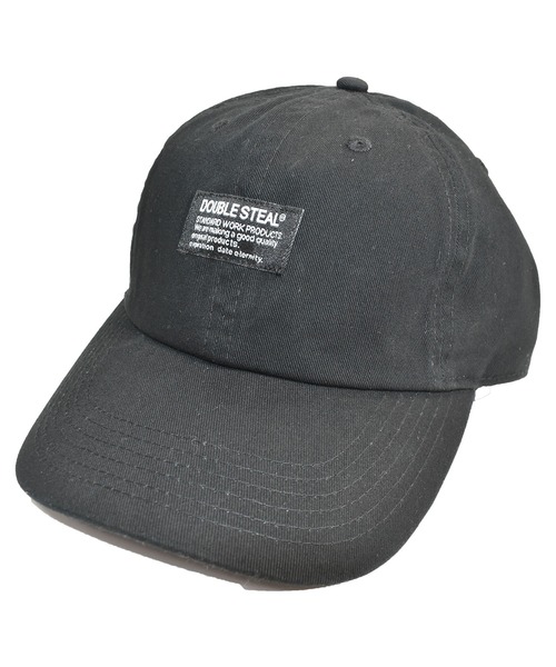 DOUBLE STEAL（ダブルスティール）の「Tag 6Panel Cap（キャップ・メンズ・ブラック/チャコールグレー/カモフラージュ/ベージュ・FREE）」の2枚目の写真