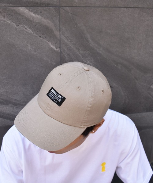DOUBLE STEAL（ダブルスティール）の「Tag 6Panel Cap（キャップ・メンズ・ブラック/チャコールグレー/カモフラージュ/ベージュ・FREE）」の14枚目の写真