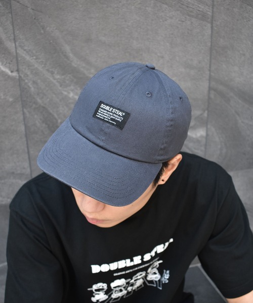 DOUBLE STEAL（ダブルスティール）の「Tag 6Panel Cap（キャップ・メンズ・ブラック/チャコールグレー/カモフラージュ/ベージュ・FREE）」の12枚目の写真