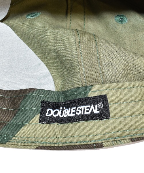 DOUBLE STEAL（ダブルスティール）の「Tag 6Panel Cap（キャップ・メンズ・ブラック/チャコールグレー/カモフラージュ/ベージュ・FREE）」の10枚目の写真