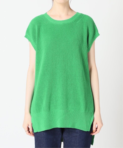 IENA（イエナ）の「C/LI畦ノースリーブプルオーバー◇（ニット