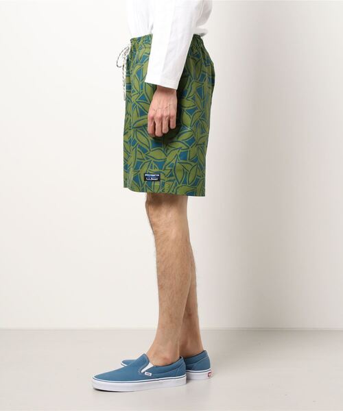 L.L.Bean（エルエルビーン）の「バケーションランド・ストレッチ・スイム・トランクス、8インチ 米国フィット・レギュラー（水着・メンズ・グリーン系/ブルー系・SMALL/MEDIUM/LARGE）」の6枚目の写真