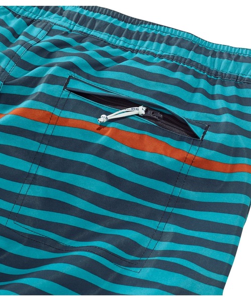 L.L.Bean（エルエルビーン）の「バケーションランド・ストレッチ・スイム・トランクス、8インチ 米国フィット・レギュラー（水着・メンズ・グリーン系/ブルー系・SMALL/MEDIUM/LARGE）」の5枚目の写真