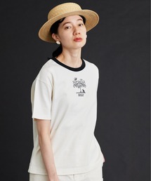 malle 40/2天竺Tree刺繍Ｔシャツ