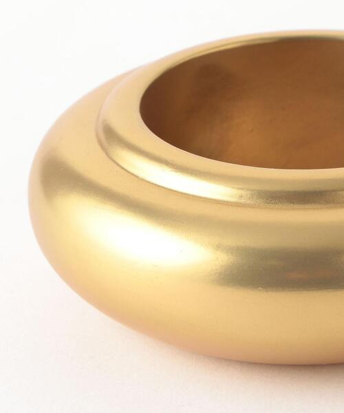 LOEFF（ロエフ）の「別注＜Haute Joaillerie AKIO MORI（オート ジュエラー アキオ モリ）＞ 金漆  ワイド バングル（ブレスレット・レディース・ゴールド・FREE）」の3枚目の写真