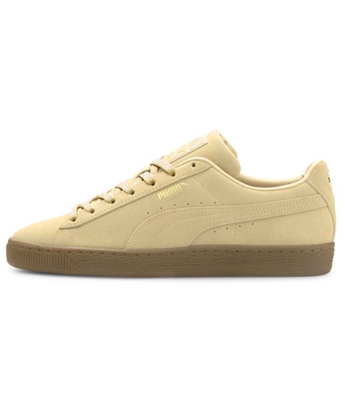 PUMA(プーマ)の「PUMA SUEDE GUM / プーマ スウェード ガム(スニーカー・レディース・ベージュ/ブラック・23.5cm/23.0cm/25.0cm/24.5cm/24.0cm/26.5cm/26.0cm/27.0cm/27.5cm/28.0cm/28.5cm/30.0cm/29.0cm/22.5cm/25.5cm)」の3枚目の写真