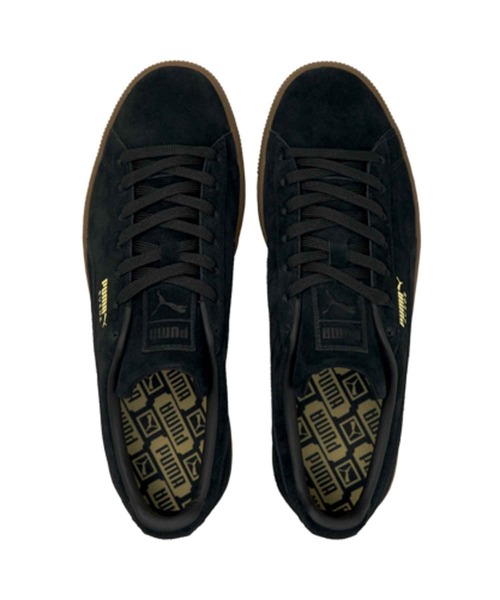 PUMA(プーマ)の「PUMA SUEDE GUM / プーマ スウェード ガム(スニーカー・レディース・ベージュ/ブラック・23.5cm/23.0cm/25.0cm/24.5cm/24.0cm/26.5cm/26.0cm/27.0cm/27.5cm/28.0cm/28.5cm/30.0cm/29.0cm/22.5cm/25.5cm)」の7枚目の写真