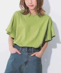 n'OrLABEL | 『コットンフリルTシャツ』(Tシャツ/カットソー)