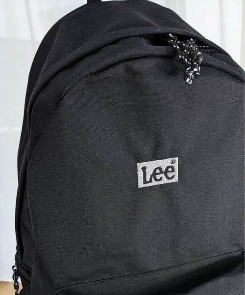 Lee（リー）の「Lee/リー　撥水ナイロン ロゴ入り  バックパック（バックパック/リュック・メンズ・ブラック/ベージュ・FREE）」の13枚目の写真