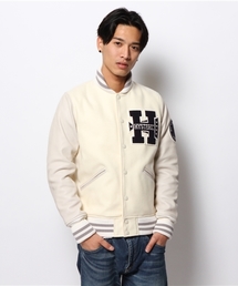 HYSTERIC GLAMOUR | H COLLEGEワッペン付 スタジャン(スタジャン)