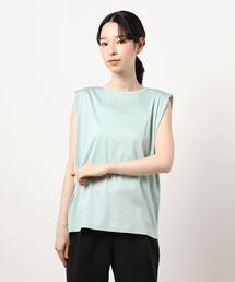 ANAYI（アナイ）の「スムースパワーショルダー　プルオーバー（Tシャツ/カットソー）」