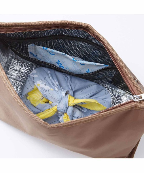 IEDIT（イディット）の「ＩＥＤＩＴ　取り外し可能な保冷ポーチ付きで便利な軽量トートバッグ〈ネイビー〉（トートバッグ・レディース・ネイビー・ONE SIZE）」の7枚目の写真