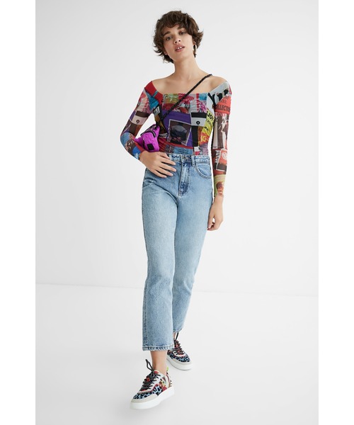 Desigual(デシグアル)の「パッチワーク レトロボディスーツ(その他トップス・レディース・マルチ・M/S/2L/L)」の10枚目の写真