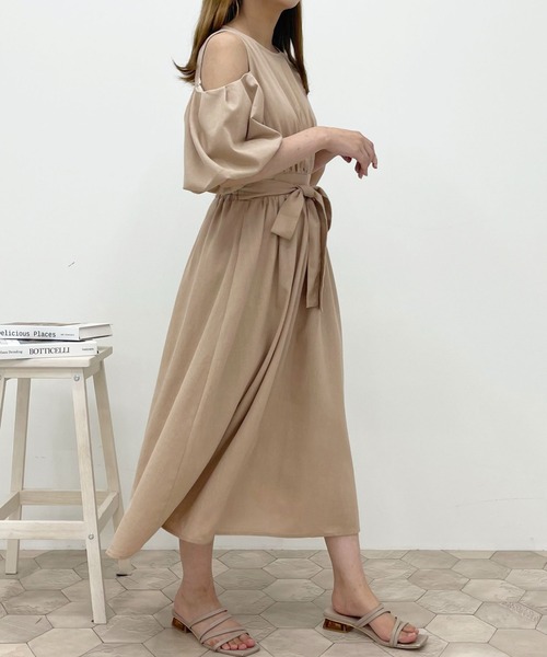 肩あきワンピース【ZOZOTOWN限定アイテム】【6PO】（ワンピース