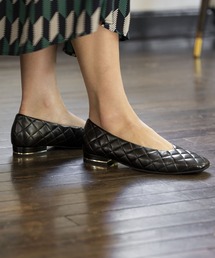 HIMIKO | 【HIMIKO】スクエアトゥキルティングパンプス/611309(パンプス)