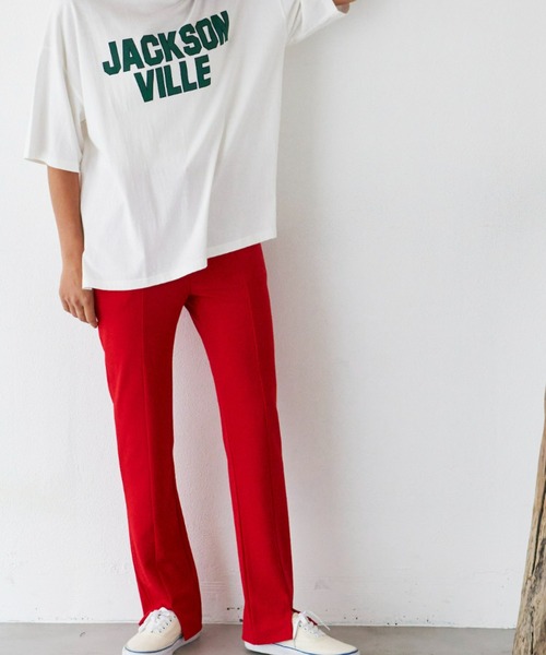 Auntie Rosa Holiday(アンティローザホリデー)の「センタースリットスラックス(スラックス・レディース・ブルー/レッド/ブラック/グリーン/ブラウン・SMALL/MEDIUM)」の5枚目の写真