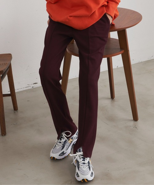 Auntie Rosa Holiday(アンティローザホリデー)の「センタースリットスラックス(スラックス・レディース・ブルー/レッド/ブラック/グリーン/ブラウン・SMALL/MEDIUM)」の14枚目の写真