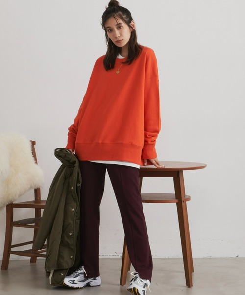 Auntie Rosa Holiday(アンティローザホリデー)の「センタースリットスラックス(スラックス・レディース・ブルー/レッド/ブラック/グリーン/ブラウン・SMALL/MEDIUM)」の8枚目の写真