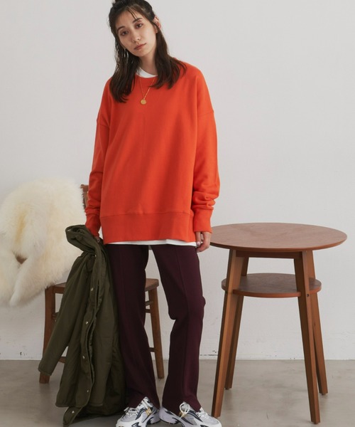 Auntie Rosa Holiday(アンティローザホリデー)の「センタースリットスラックス(スラックス・レディース・ブルー/レッド/ブラック/グリーン/ブラウン・SMALL/MEDIUM)」の10枚目の写真