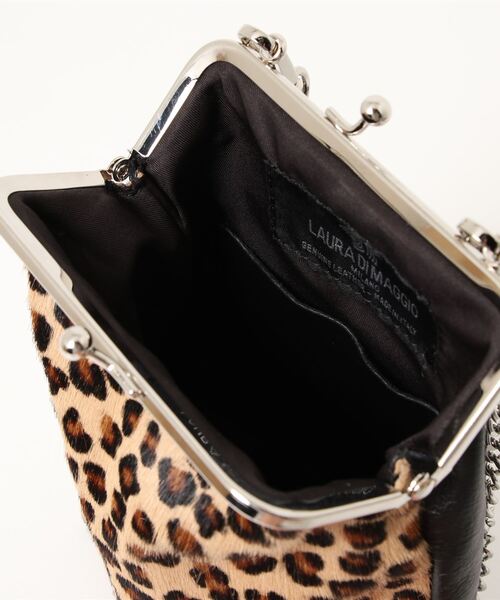 CIAOPANIC TYPY（チャオパニックティピー）の「【LAURA DI MAGGIO】がま口BAG（ショルダーバッグ・レディース・ブラック/ベージュ・ONE SIZE）」の21枚目の写真