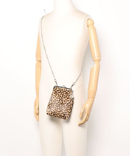 CIAOPANIC TYPY（チャオパニックティピー）の「【LAURA DI MAGGIO】がま口BAG（ショルダーバッグ・レディース・ブラック/ベージュ・ONE SIZE）」の22枚目の写真