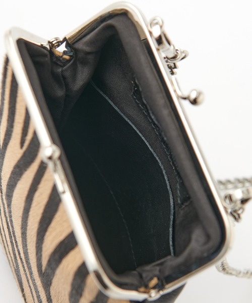 CIAOPANIC TYPY（チャオパニックティピー）の「【LAURA DI MAGGIO】がま口BAG（ショルダーバッグ・レディース・ブラック/ベージュ・ONE SIZE）」の15枚目の写真