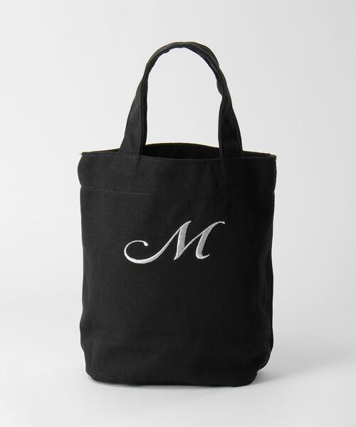 closet story（クローゼットストーリー）の「＜closet story（クローゼットストーリー）＞キャンバス イニシャル トートバッグ（トートバッグ・レディース・その他1/その他2/その他3/その他4/その他5/その他6・FREE）」の4枚目の写真