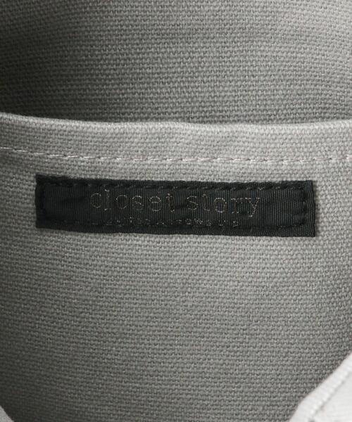 closet story（クローゼットストーリー）の「＜closet story（クローゼットストーリー）＞キャンバス イニシャル トートバッグ（トートバッグ・レディース・その他1/その他2/その他3/その他4/その他5/その他6・FREE）」の18枚目の写真