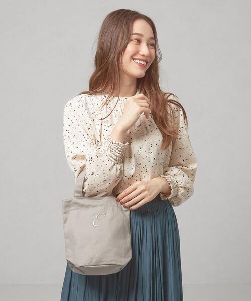 closet story（クローゼットストーリー）の「＜closet story（クローゼットストーリー）＞キャンバス イニシャル トートバッグ（トートバッグ・レディース・その他1/その他2/その他3/その他4/その他5/その他6・FREE）」の19枚目の写真