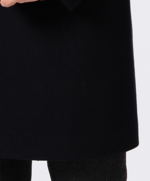 UNITED ARROWS(ユナイテッドアローズ)の「UAB ウールジャージ チェスターフィールドコート◆(チェスターコート・メンズ・ブラック/ダークグレー/ネイビー・48/42/44/50/46)」の15枚目の写真