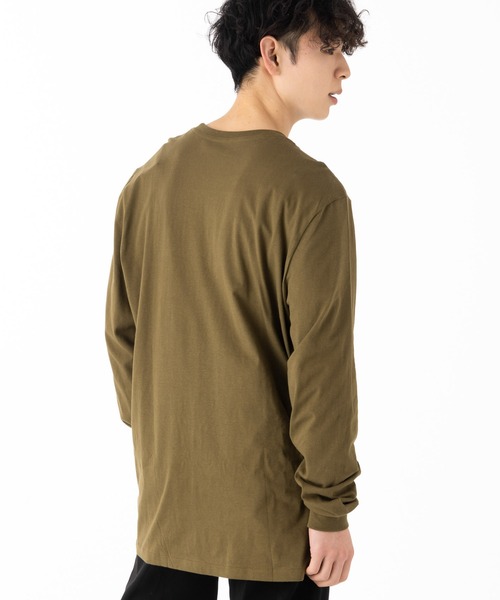 THE NORTH FACE(ザノースフェイス)の「ザノースフェイス ロンT 長袖 ハーフドーム(Tシャツ/カットソー・メンズ・ブラック/ホワイト/ネイビー/カーキ/ホワイト×グレー/ブラック×グレー・XL/M/S/L/XXL)」の17枚目の写真