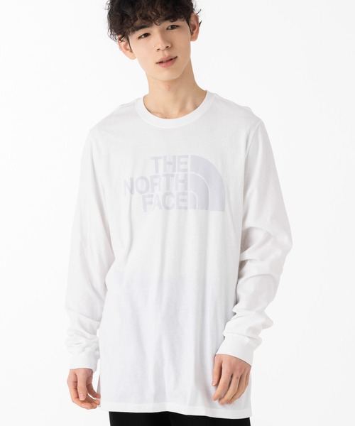 THE NORTH FACE(ザノースフェイス)の「ザノースフェイス ロンT 長袖 ハーフドーム(Tシャツ/カットソー・メンズ・ブラック/ホワイト/ネイビー/カーキ/ホワイト×グレー/ブラック×グレー・XL/M/S/L/XXL)」の18枚目の写真
