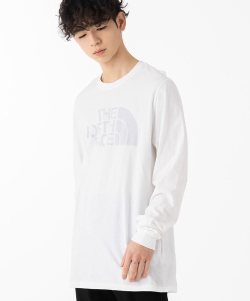 THE NORTH FACE(ザノースフェイス)の「ザノースフェイス ロンT 長袖 ハーフドーム(Tシャツ/カットソー・メンズ・ブラック/ホワイト/ネイビー/カーキ/ホワイト×グレー/ブラック×グレー・XL/M/S/L/XXL)」の19枚目の写真