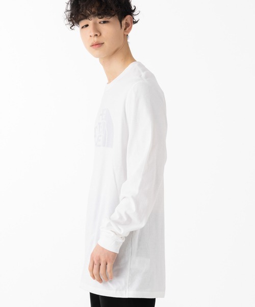 THE NORTH FACE(ザノースフェイス)の「ザノースフェイス ロンT 長袖 ハーフドーム(Tシャツ/カットソー・メンズ・ブラック/ホワイト/ネイビー/カーキ/ホワイト×グレー/ブラック×グレー・XL/M/S/L/XXL)」の21枚目の写真
