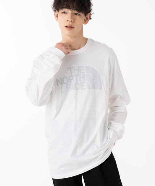 THE NORTH FACE(ザノースフェイス)の「ザノースフェイス ロンT 長袖 ハーフドーム(Tシャツ/カットソー・メンズ・ブラック/ホワイト/ネイビー/カーキ/ホワイト×グレー/ブラック×グレー・XL/M/S/L/XXL)」の20枚目の写真